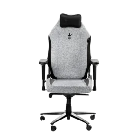 Kyros Throne Series Gaming Chair – Grey Fabric - Image 2