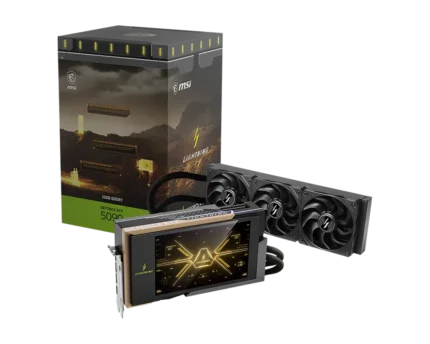 MSI GeForce RTX 5090 32G LIGHTNING Z LCD Liquid Cooled Graphics Card