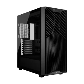 Corsair 3200D RS Mid-Tower PC Case 3x RS120 fans incl - Black