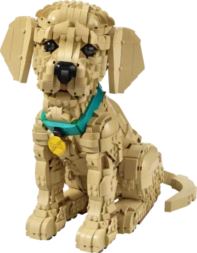 LEGO Icons Golden Retriever Puppy