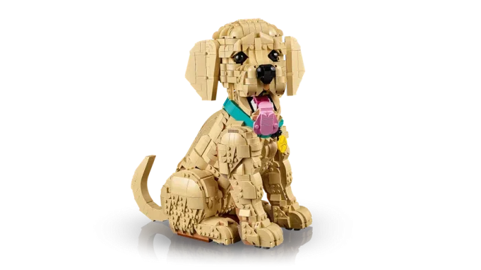 LEGO Icons Golden Retriever Puppy - Image 3