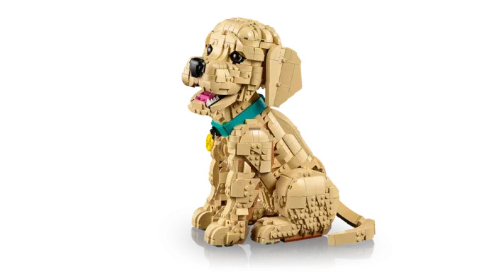 LEGO Icons Golden Retriever Puppy - Image 4
