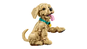 LEGO Icons Golden Retriever Puppy - Image 5
