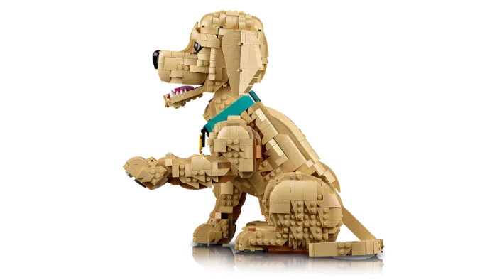 LEGO Icons Golden Retriever Puppy - Image 6
