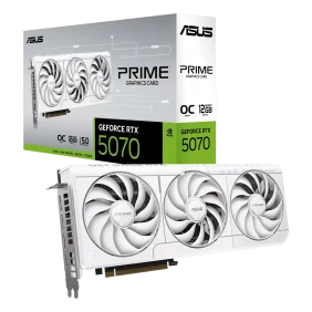 ASUS PRIME GeForce RTX 5070 White OC Edition 12GB GDDR7