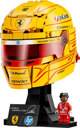 LEGO Editions Scuderia Ferrari HP Lewis Hamilton Helmet - Image 3