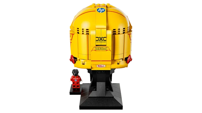 LEGO Editions Scuderia Ferrari HP Lewis Hamilton Helmet - Image 4