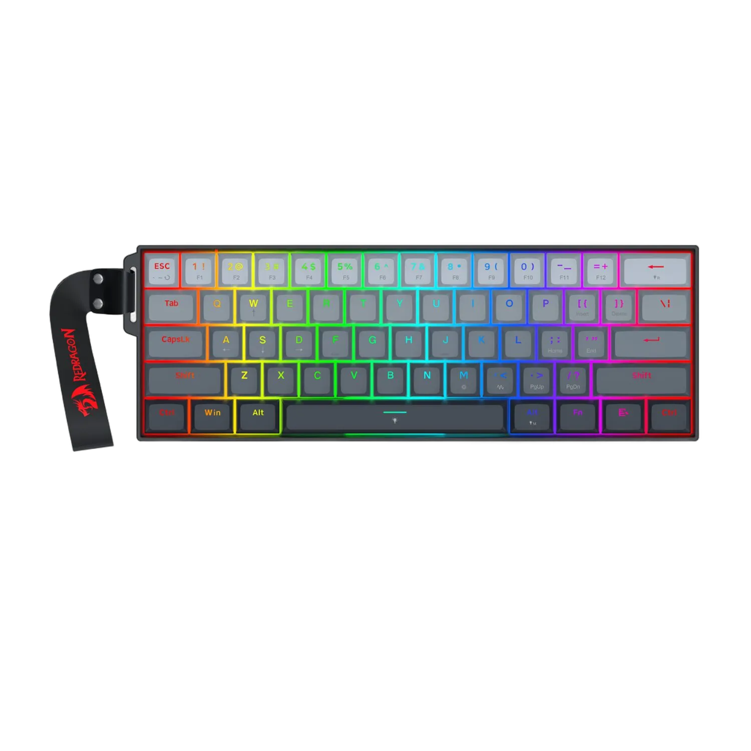 RD-K617GGB-RGB-MP (1) Redragon FIZZ Magnetic+ Wired 60% Gaming Keyboard - Image 1