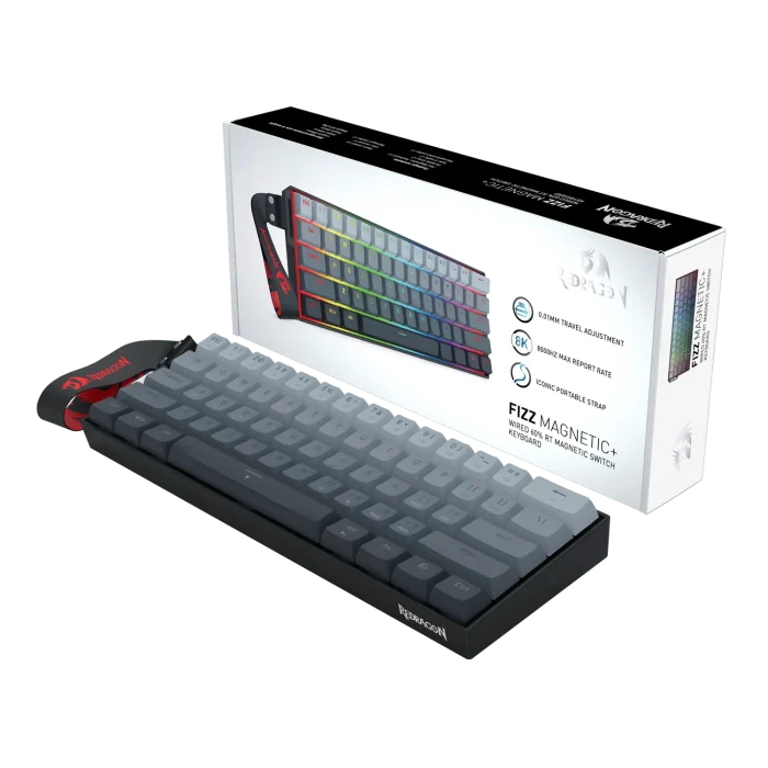 Redragon FIZZ Magnetic+ Wired 60% Gaming Keyboard - Image 8