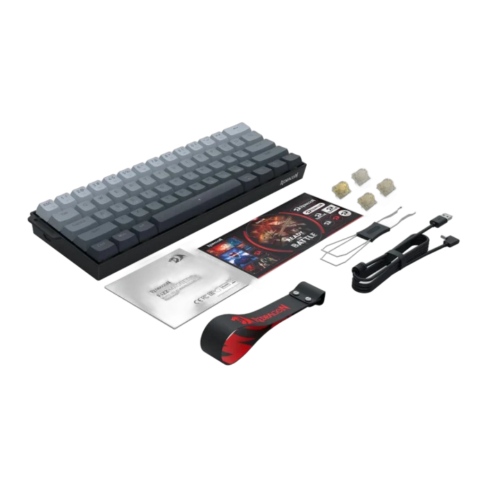 Redragon FIZZ Magnetic+ Wired 60% Gaming Keyboard - Image 9
