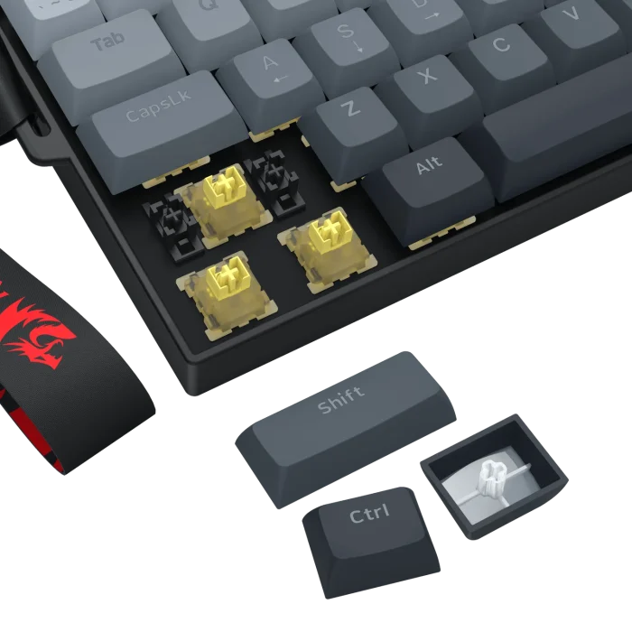 Redragon FIZZ Magnetic+ Wired 60% Gaming Keyboard - Image 5