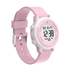 Volkano Kids Digital Watch with Apple Find My – 3ATM Waterproof (Anti-Lost) - Pink - Image 2