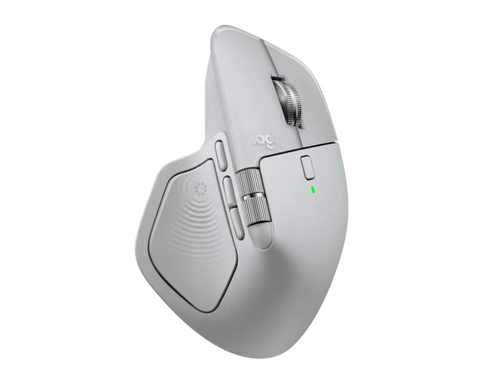 Logitech MX Master 4 Wireless Mouse - Pale Gray - Image 2