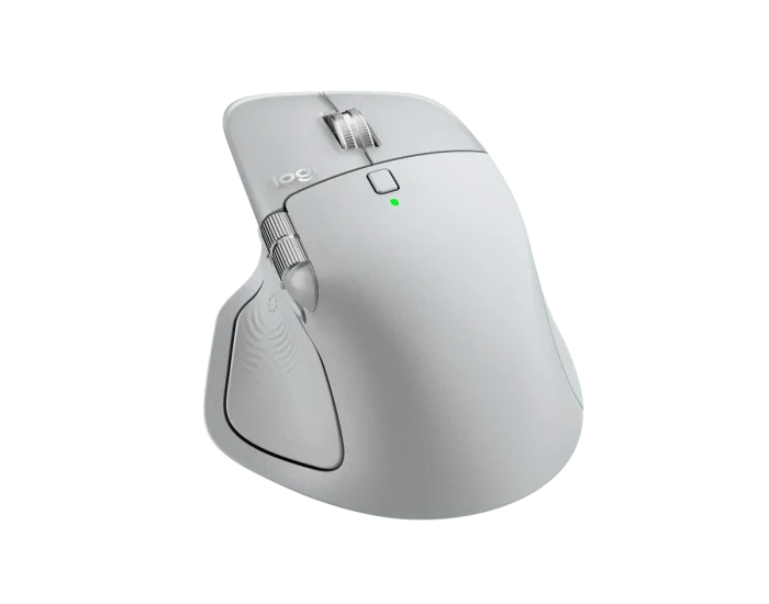 Logitech MX Master 4 Wireless Mouse - Pale Gray - Image 3