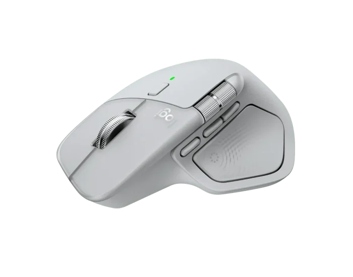 Logitech MX Master 4 Wireless Mouse - Pale Gray - Image 5