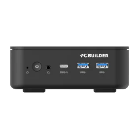 PCBuilder CUBE Intel Core 3-100U 16GB DDR5 512GB Windows 11 Pro Mini PC - Image 2