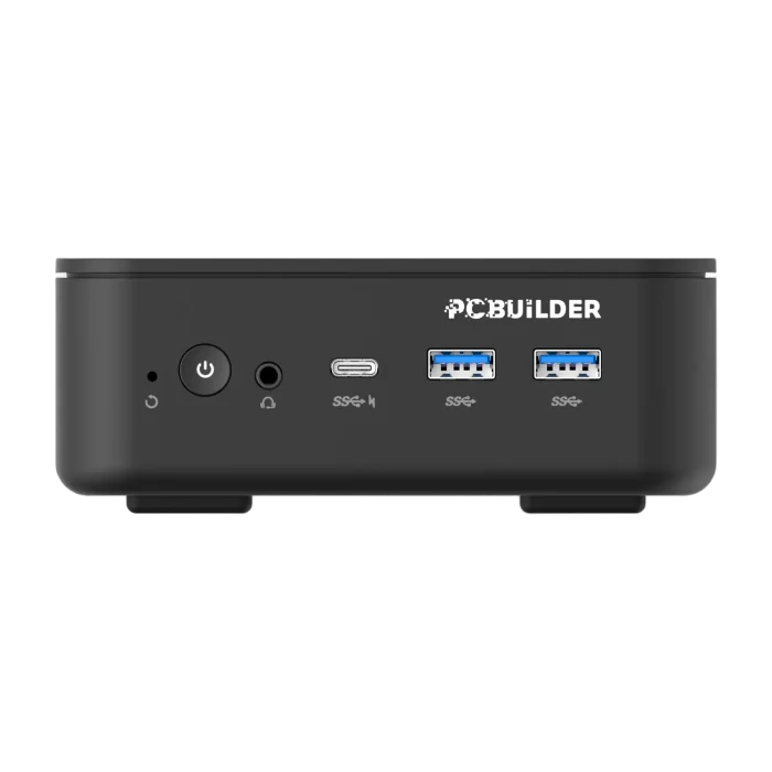 PCBuilder CUBE Intel Core 3-100U 16GB DDR5 512GB Windows 11 Pro Mini PC - Image 2