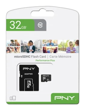 PNY 32GB microSDHC UHS-I Class 10 Memory Card (100MB/s Read) - Image 3